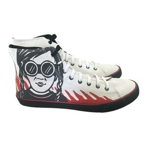 BLANX NWT Men’s Artists Designed Limited Edition High Tops Shoes  Sz‎ 12